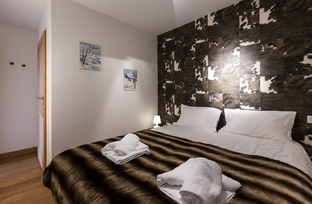 Chambre 1, Appartement Chamois RIT003, Résidence Miravidi, La Rosière