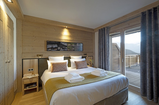 Chambre, Appartement 2P4PERS, Alpen Lodge, La Rosière chambre-appartement-2P4PERS-alpen-lodge-la-rosiere