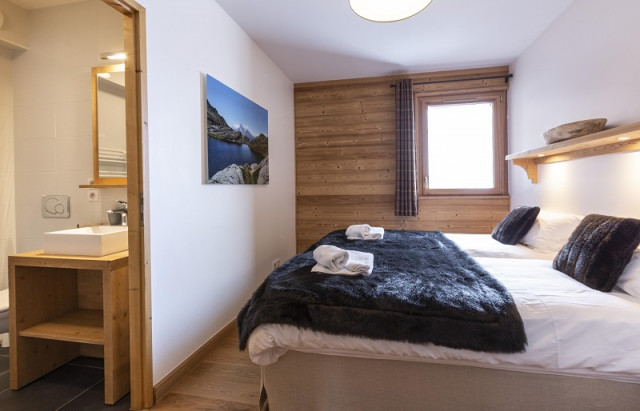 Chambre 1, Appartement Lièvre Blanc RIT008, Résidence Miravidi, La Rosière