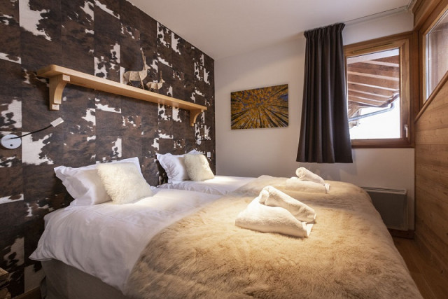 Chambre 1, Appartement Petit Bois RIT013, Résidence Miravidi, La Rosière