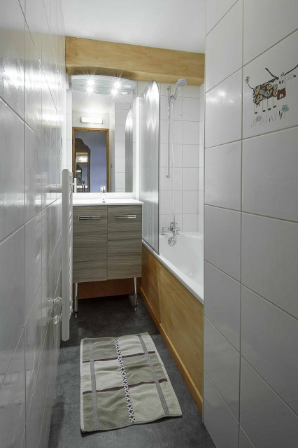 Salle de bain, Appartement 3PC8, Résidence Le Panoramic, La Rosière Salle de bain, Appartement 3PC8, Résidence Le Panoramic, La Rosière