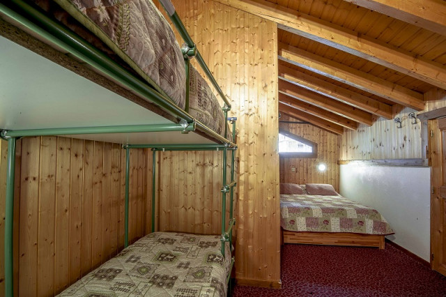 Chambre 4 personnes, Appartement 6P12, Résidence Le Panoramic, La Rosière Chambre 4 personnes, Appartement 6P12, Résidence Le Panoramic, La Rosière