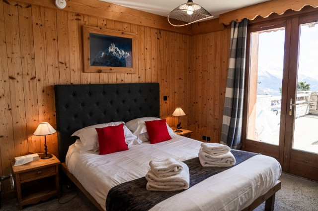 Chambre 1, Appartement Amelia, Chalet l'Ourson, La Rosière