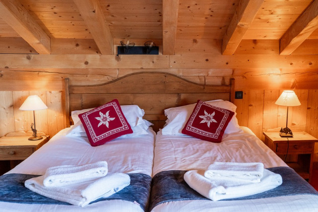 Chambre 1, Appartement Charlotte, Chalet l'Ourson, La Rosière