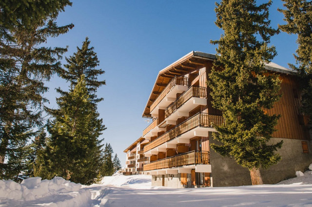 Chalet Les Clarines en hiver, La Rosière
