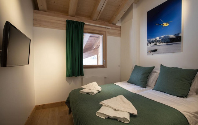 Chambre 4, Appartement Genépi RIT009, Chalet Grivola, La Rosière chambre-4-appartement-genepi-RIT009-chalet-grivola-la-rosiere