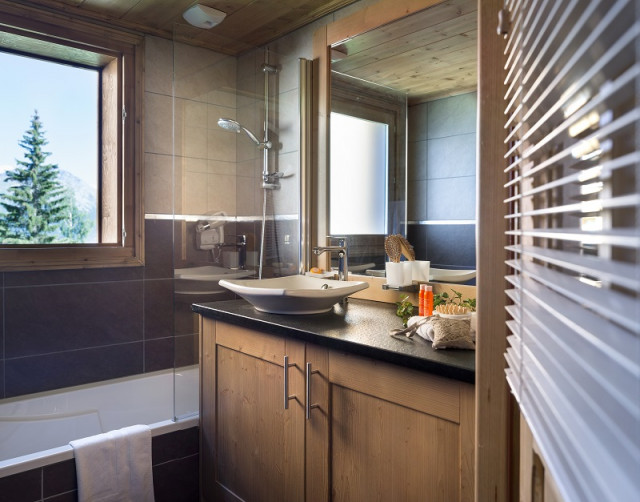 Salle de bain, Appartement 4P8, Le Lodge Hemera, La Rosière Salle de bain, Appartement 4P8, Le Lodge Hemera, La Rosière