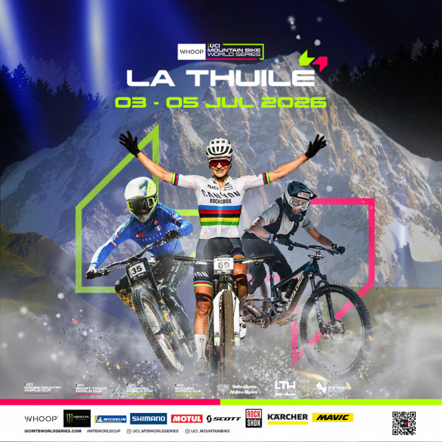 MOUNTAIN BIKE WORLD SERIES, LA THUILE 03-05 JUILLET 2026 MOUNTAIN BIKE WORLD SERIES, LA THUILE 03-05 JUILLET 2026