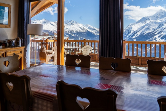 Séjour, Appartement Charlotte, Chalet l'Ourson, La Rosière