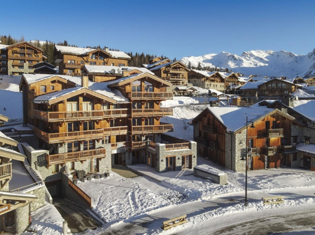 Extérieur hiver, Chalet Grivola, La Rosière exterieur-hiver-chalet-grivola-la-rosiere