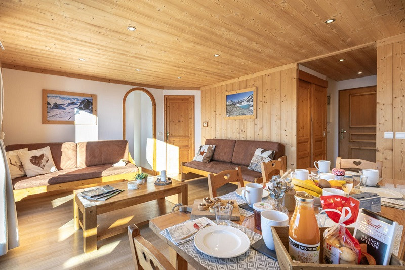 Séjour, Appartement CRYS6, Le Crystal, La Rosière, vue 4 Séjour, Appartement CRYS6, Le Crystal, La Rosière, vue 4