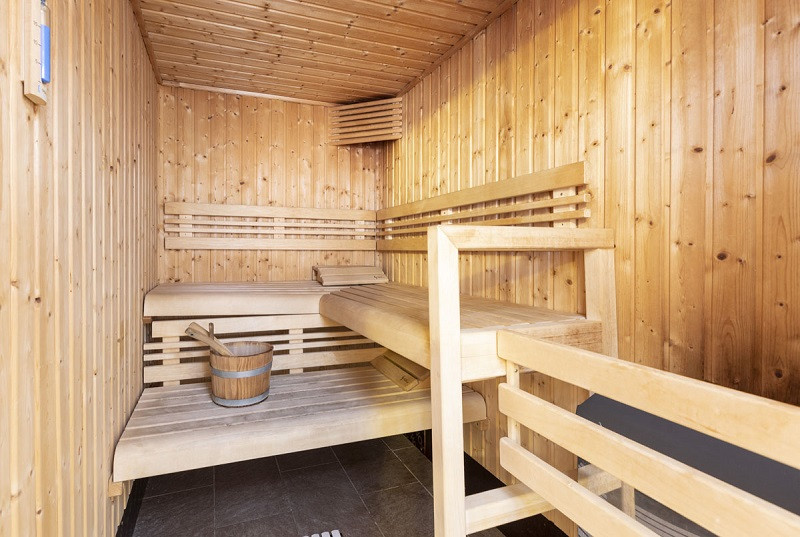 Sauna, Chalet Les Perdrix,  La Rosière, vue 1 - © Manu REYBOZ, Mountain Collection sauna-chalet-les-perdrix-la-rosiere-vue-1