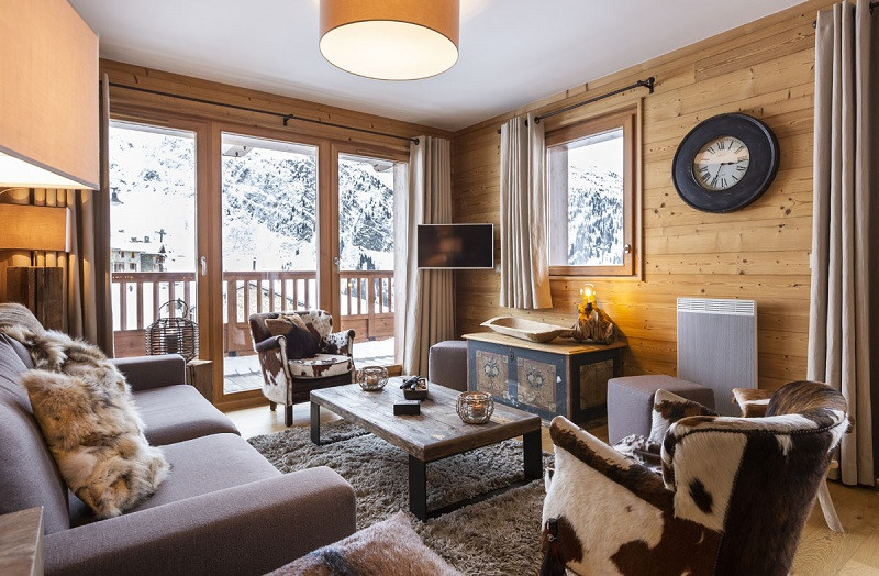 Séjour, Appartement Chardonnet RIT004, Résidence Miravidi, La Rosière, vue 2 sejour-appartement-chardonnet-RIT004-residence-miravidi-la-rosiere-vue-2