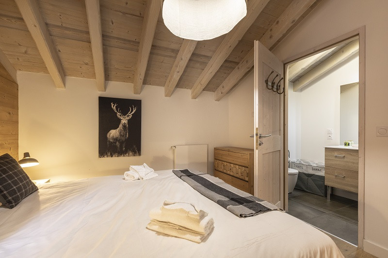 Chambre 1, Appartement 3 pièces, Le Hameau de Barthélémy, La Rosière, vue 2 Chambre 1, Appartement 3 pièces, Le Hameau de Barthélémy, La Rosière, vue 2