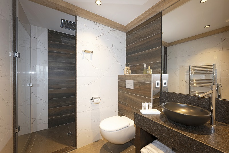Salle de douche, Appartement 3P6PERS, Alpen Lodge, La Rosière Salle de douche, Appartement 3P6PERS, Alpen Lodge, La Rosière