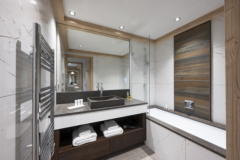 Salle de bain, Appartement 3P6PERS, Alpen Lodge, La Rosière Salle de bain, Appartement 3P6PERS, Alpen Lodge, La Rosière