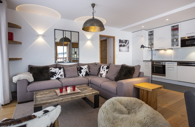 Séjour, Appartement Petit Bois RIT013, Résidence Miravidi, La Rosière, vue 2 sejour-appartement-petit-bois-RIT013-residence-miravidi-la-rosiere-vue-2