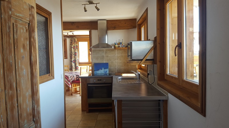Cuisine, Appartement ARB01, La Rosière, vue 2 Cuisine, Appartement ARB01, La Rosière, vue 2
