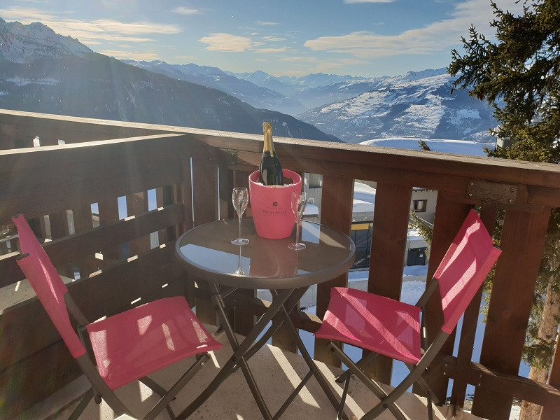 Balcon et sa vue,  Studio VN407, La Vanoise, La Rosière balcon-et-sa-vue-studio-VN407-la-vanoise-la-rosiere