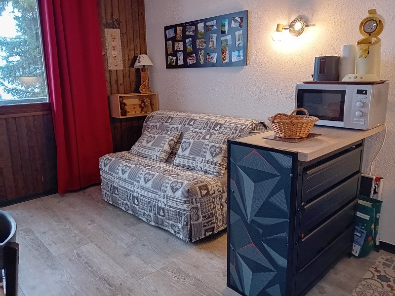 Séjour et cuisine, Studio VN330, La Vanoise, La Rosière, vue 2 Séjour et cuisine, Studio VN330, La Vanoise, La Rosière, vue 2