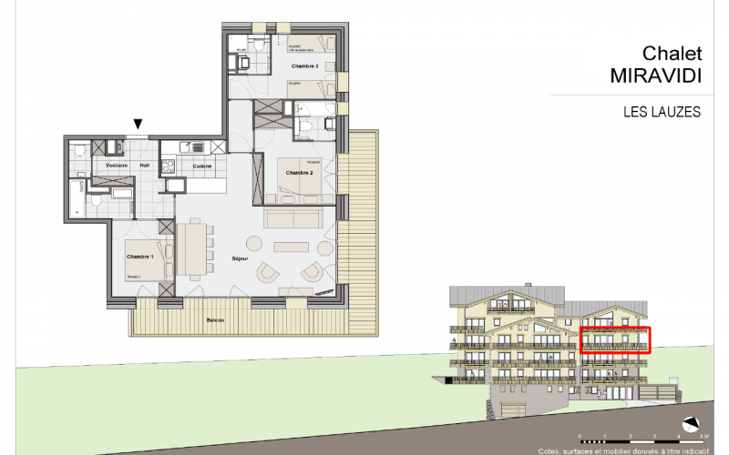Apartment Lauzes-7 people - 3 bedrooms Apartment Lauzes-7 people - 3 bedrooms