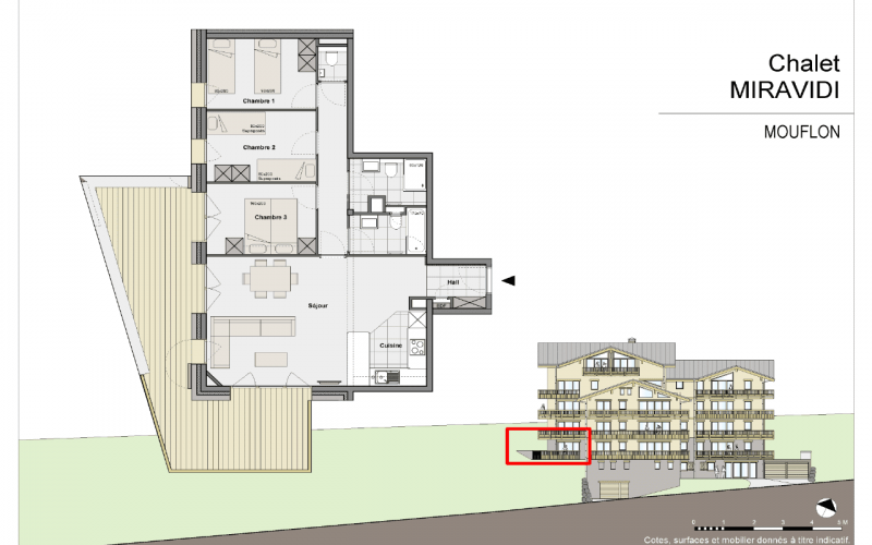Apartment Mouflon-8 persons - 3 bedrooms Apartment Mouflon-8 persons - 3 bedrooms