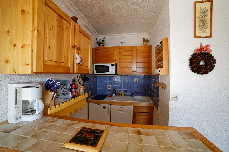 Cuisine, Studio cabine CR09A, Les Chalets de La Rosière Cuisine, Studio cabine CR09A, Les Chalets de La Rosière