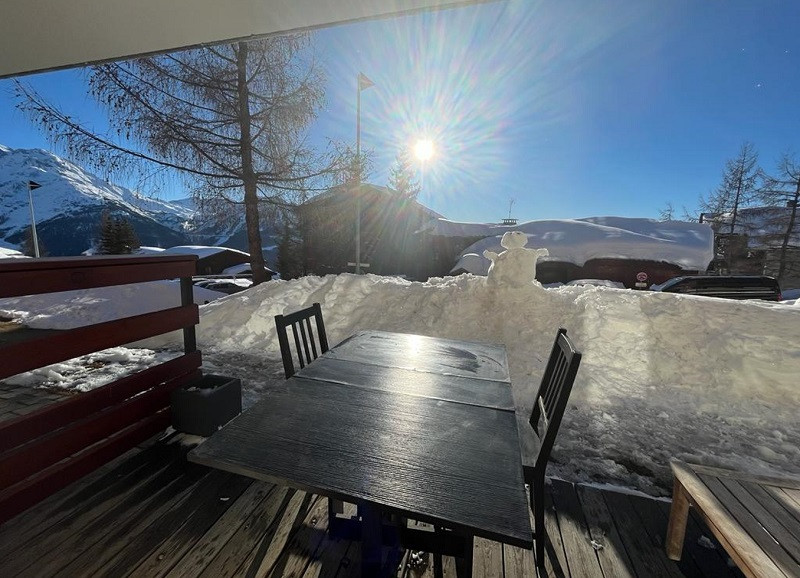 Terrasse, Studio HR111, Les Hauts de La Rosière, La Rosière terrasse-studio-hr111-les-hauts-de-la-rosiere