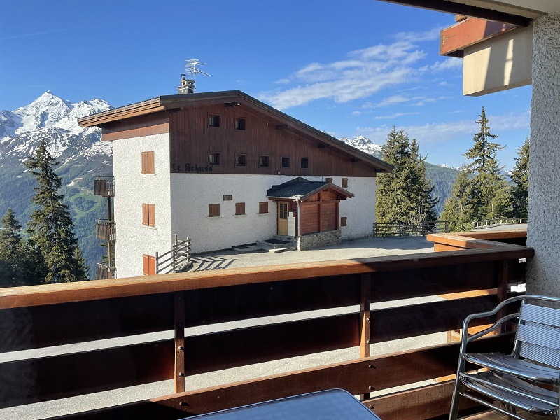 Balcon, Studio CS012, La Chanousia, La Rosière, vue 2