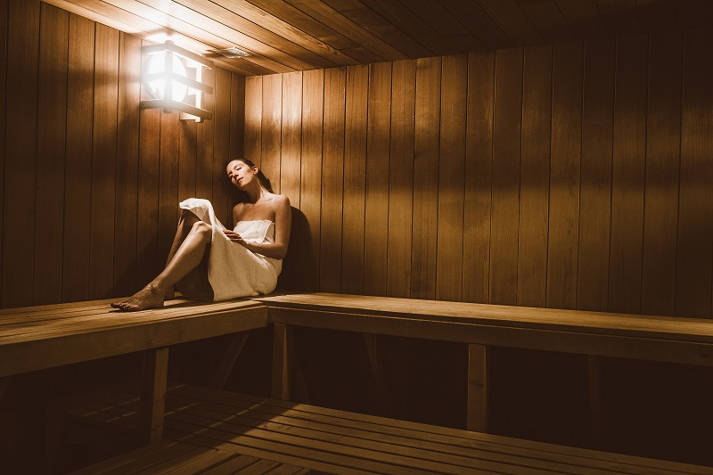 Sauna de la résidence, Les Cimes Blanches Sauna de la résidence, Les Cimes Blanches