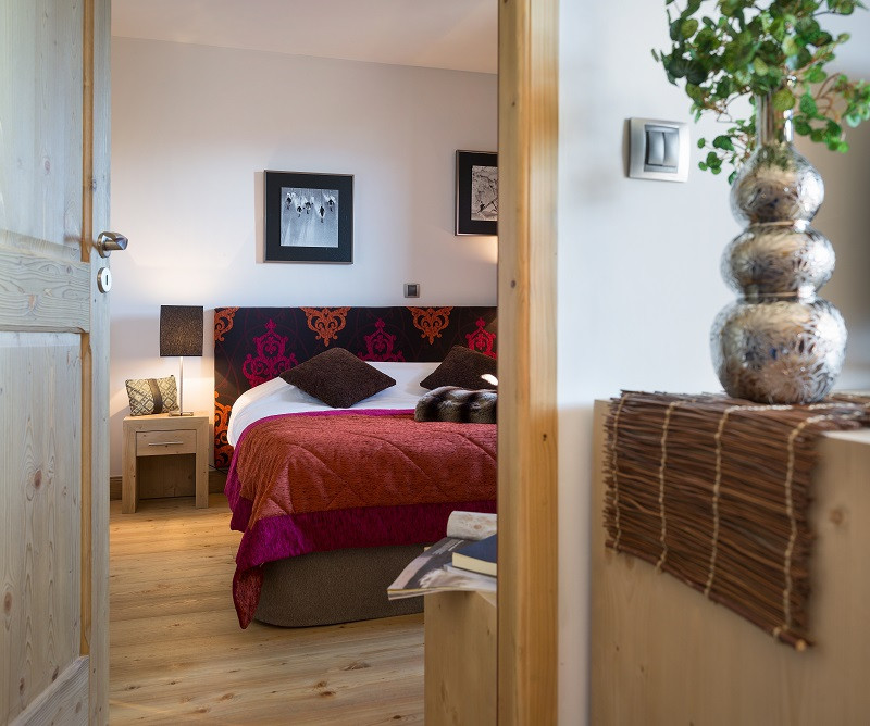 Chambre adultes, Appartement 3P6, Le Lodge Hemera, La Rosière Chambre adultes, Appartement 3P6, Le Lodge Hemera, La Rosière