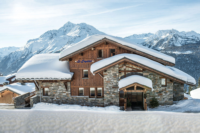 Extérieur hiver, Chalet Le Crystal, La Rosière Extérieur hiver, Chalet Le Crystal, La Rosière