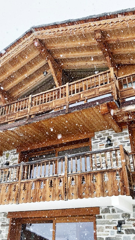 Façade, Chalet l'Ourson, La Rosière, vue 1 Façade, Chalet l'Ourson, La Rosière, vue 1