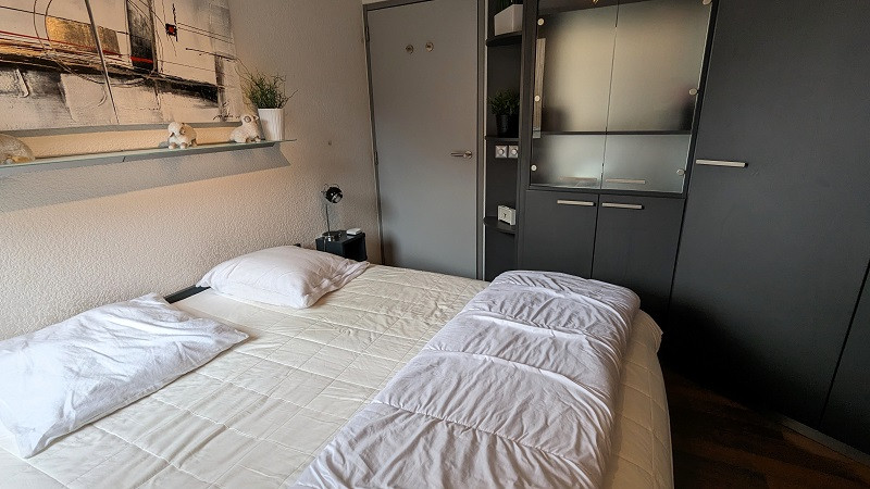 Chambre 1, Appartement NV002, Les Niverolles, La Rosière, vue 2 Chambre 1, Appartement NV002, Les Niverolles, La Rosière, vue 2