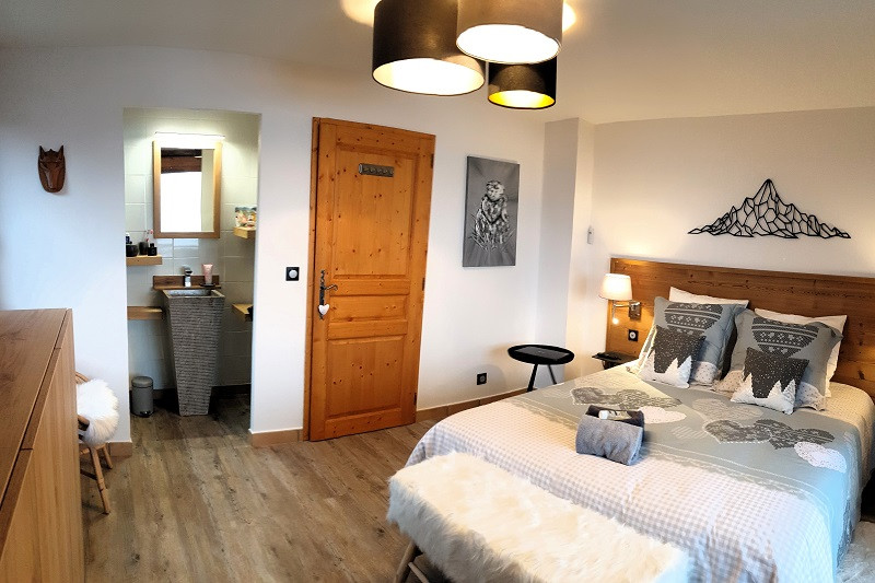 Chambre 3, Appartement CHEB45, Les Chalets des Eucherts, La Rosière, vue 3 Chambre 3, Appartement CHEB45, Les Chalets des Eucherts, La Rosière, vue 3
