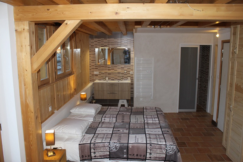 Chambre avec mezzanine, Appartement VE50, La Rosière, vue 1 Chambre avec mezzanine, Appartement VE50, La Rosière, vue 1