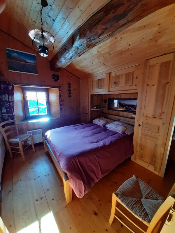 Chambre lit double, Chalet d'alpage EU001, La Rosière Chambre lit double, Chalet d'alpage EU001, La Rosière