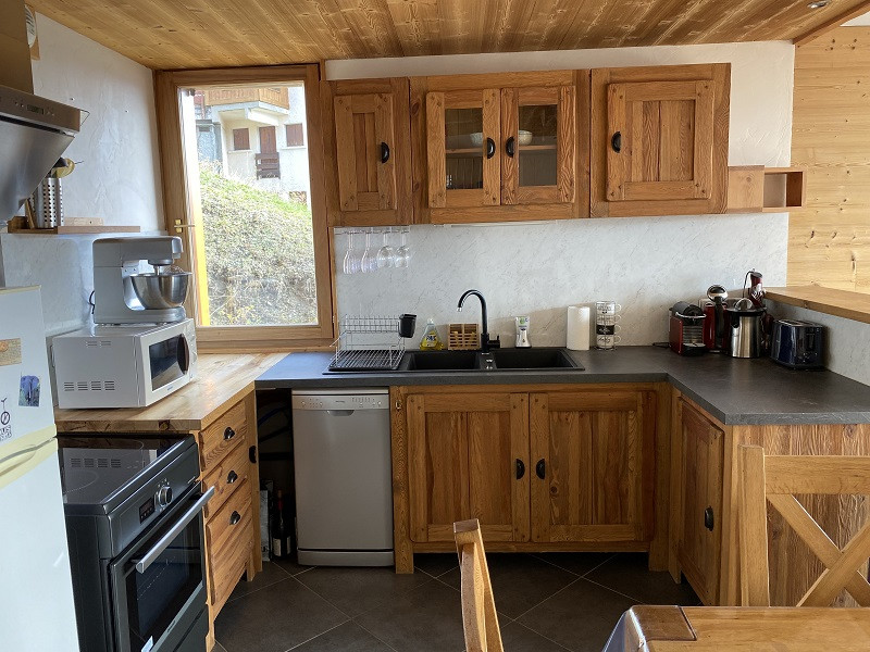 Cuisine, Appartement VE00, Les Vertes Années, La Rosière, vue 2 Cuisine, Appartement VE00, Les Vertes Années, La Rosière, vue 2