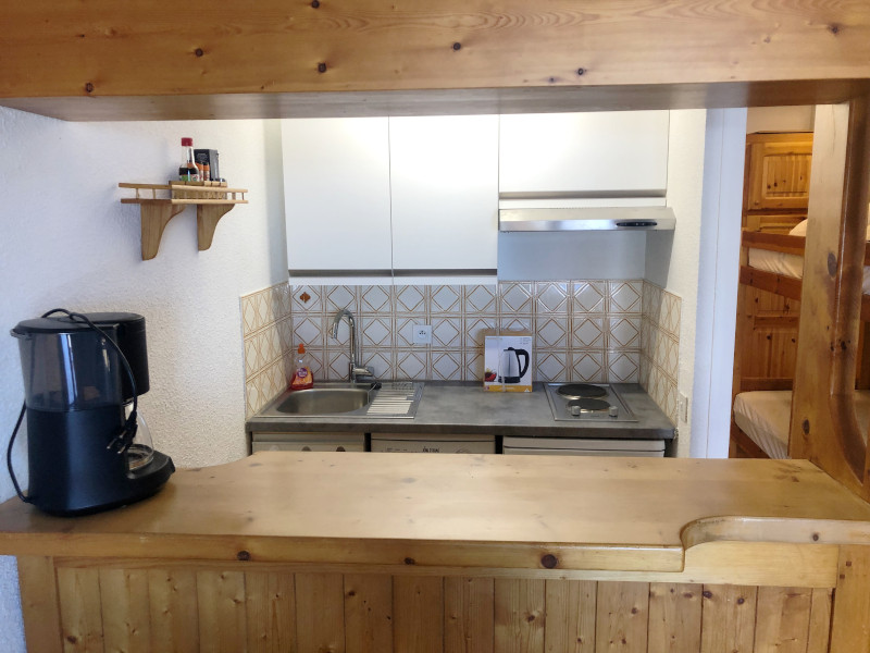 Cuisine, Studio VLR35, Le Val Rosière, La Rosière, vue 2 Cuisine, Studio VLR35, Le Val Rosière, La Rosière, vue 2