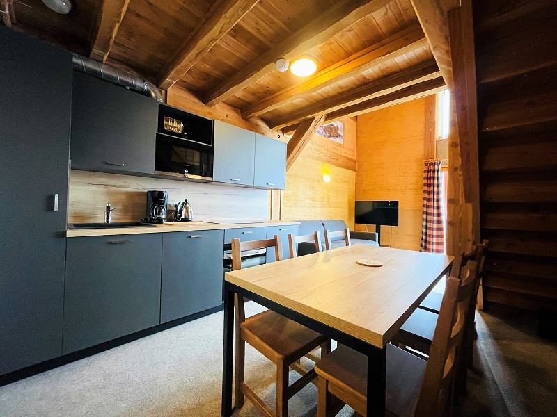 Cuisine, appartement TABARNAK, Le Schatzi, La Rosière