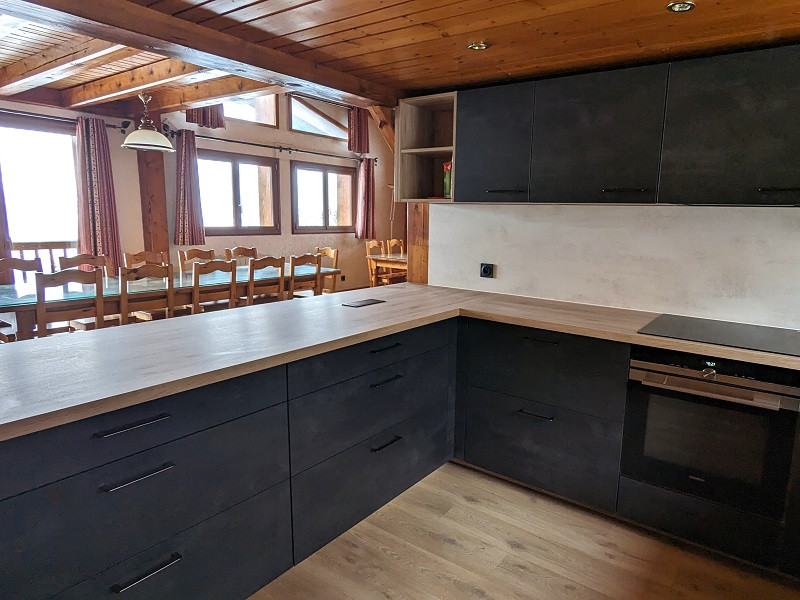 Cuisine, Appartement CP001, Le Clapey, La Rosière, vue 3 Cuisine, Appartement CP001, Le Clapey, La Rosière, vue 3