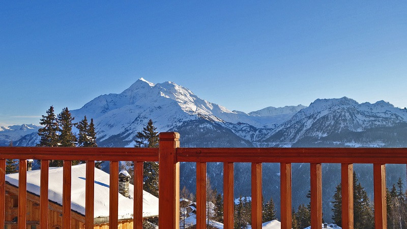 Panorama hiver, Appartement ESQH02, Chalet L'ESQUIROL, La  Rosière Panorama hiver, Appartement ESQH02, Chalet L'ESQUIROL, La  Rosière