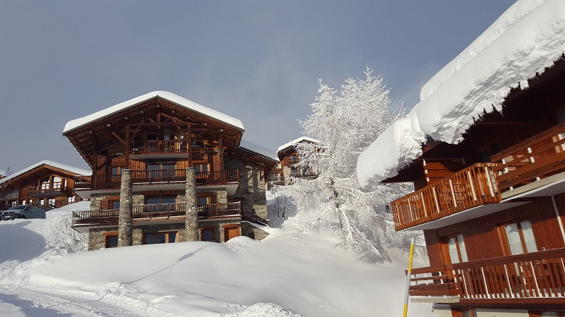 Extérieur hiver, Chalet les Barillons, La Rosière exterieur-hiver-chalet-les-barillons-la-rosiere