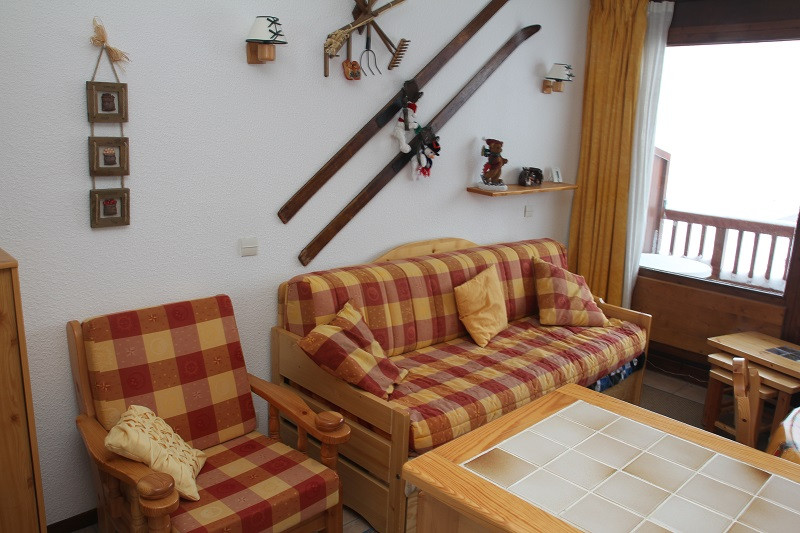 Séjour, Studio cabine CR09A, Les Chalets de La Rosière, vue 3 Séjour, Studio cabine CR09A, Les Chalets de La Rosière, vue 3