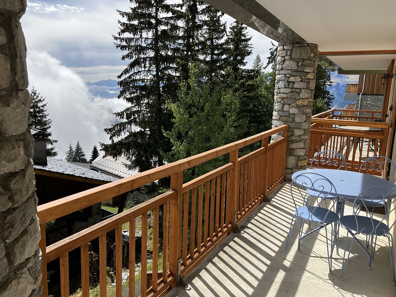 Balcon, Appartement BF04A, Le Belleface, La Rosière, vue 2 balcon-appartement-BF04A-le-belleface-la-rosiere-vue-2