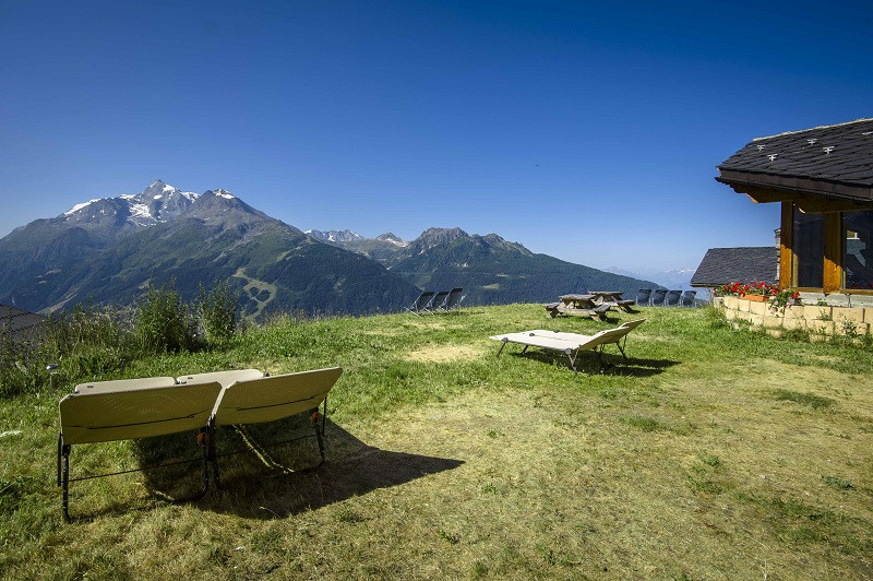 Jardin avec vue, Résidence Le Panoramic, La Rosière