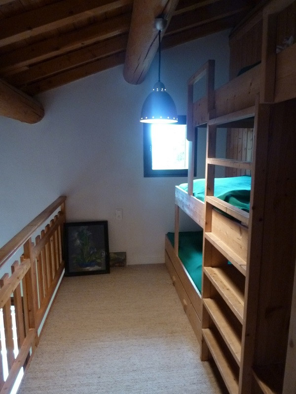Lits superposés en mezzanine, Appartement en chalet GL032, La Rosière, vue 1 lits-superposes-en-mezzanine-appartement-en-chalet-GL032-la-rosiere-vue-1