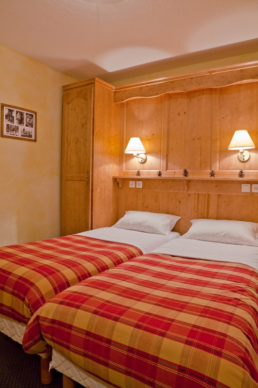 Chambre, Appartement 8P16, Les Balcons de La Rosière, vue 2 chambre-appartement-8P16-les-balcons-de-la-rosiere-vue-2