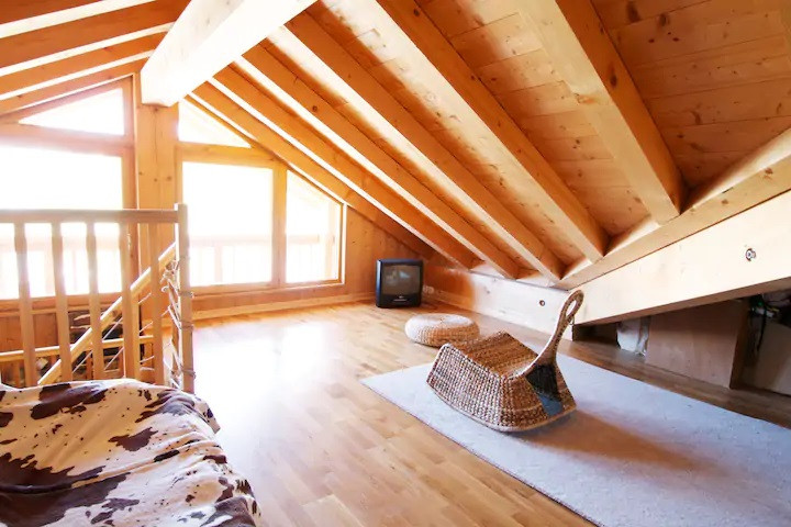 Mezzanine, Chalet La Verdache, Le Châtelard, vue 1 mezzanine-chalet-la-verdache-le-chalelard-vue-1