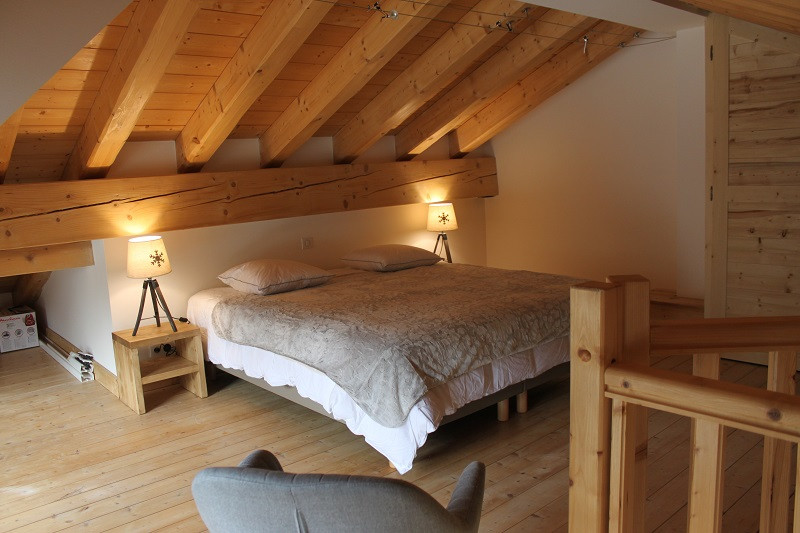 Mezzanine sur chambre, Appartement VE50, La Rosière, vue 1 Mezzanine sur chambre, Appartement VE50, La Rosière, vue 1